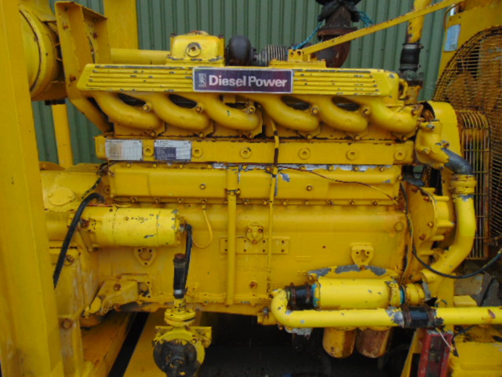 Rolls Royce Diesel Newage Stamford 125KVA Generator with Shannon Power control panel ONLY 141 HOURS! - Image 7 of 23