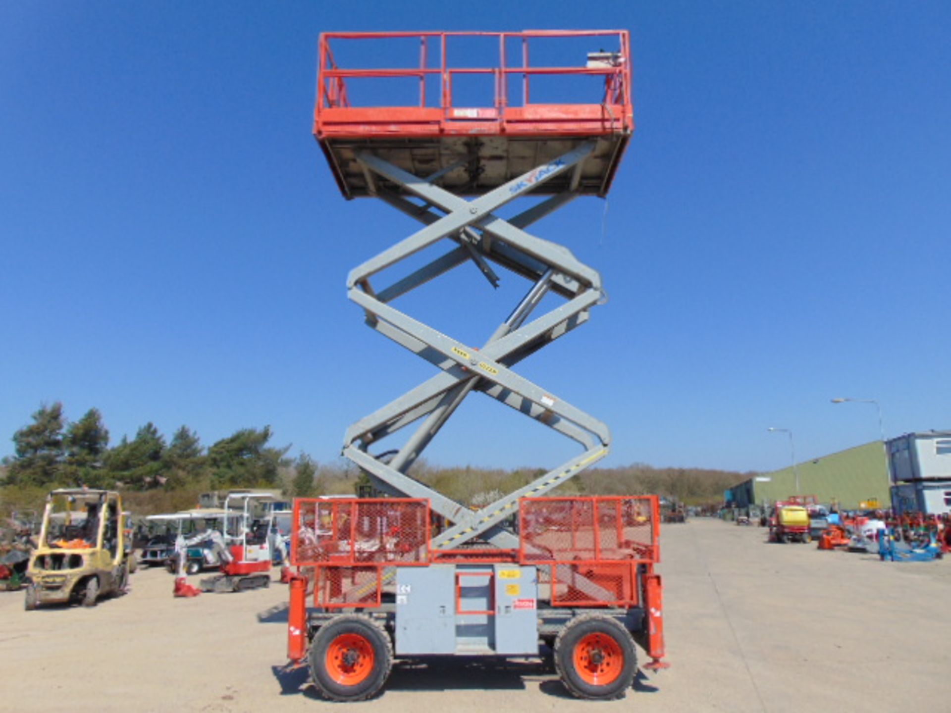 SkyJack SJ8831 Rough Terrain Diesel Scissor Lift