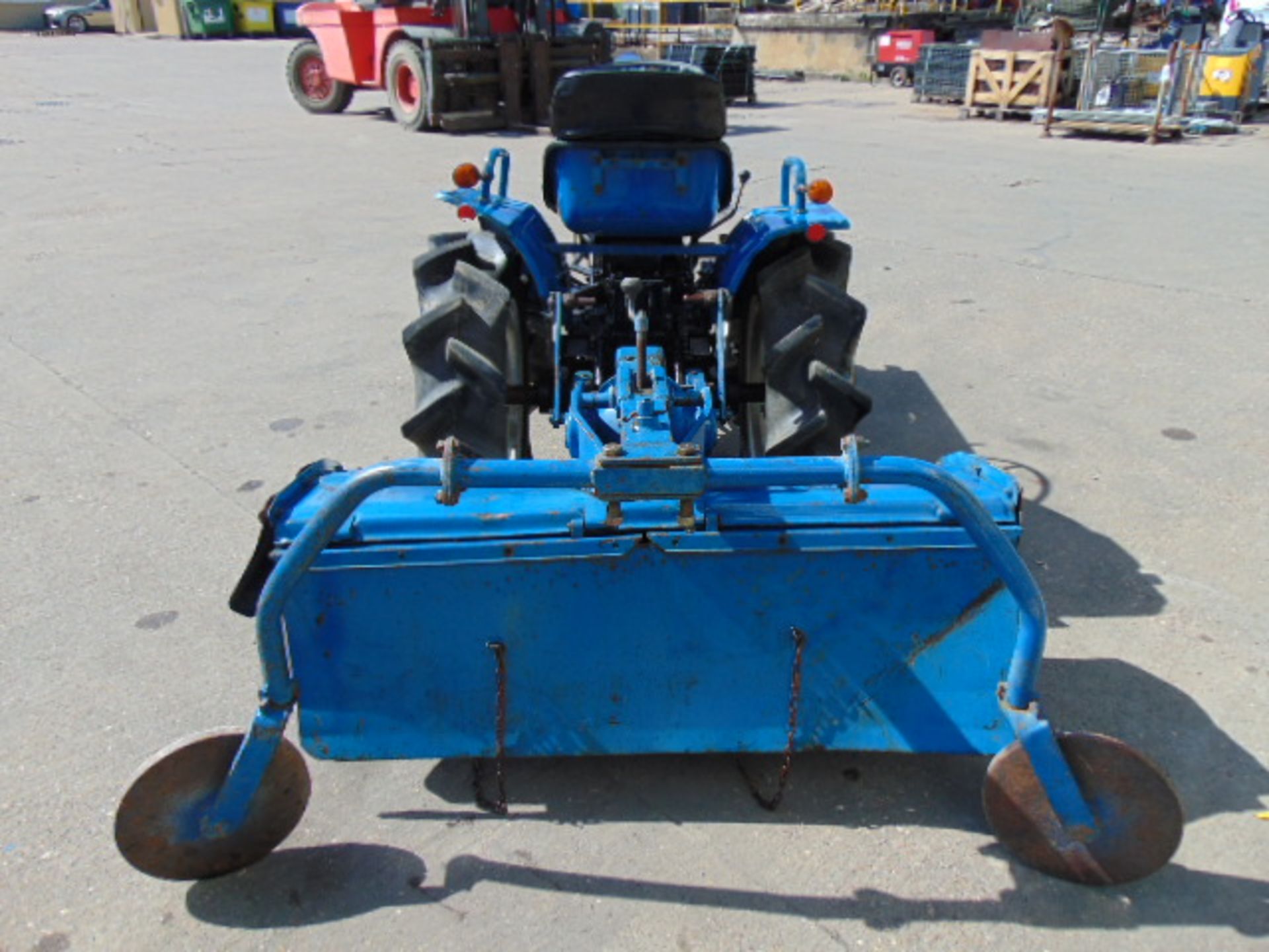 Iseki TX1500 4x4 Compact Tractor c/w Rotavator - Image 7 of 19