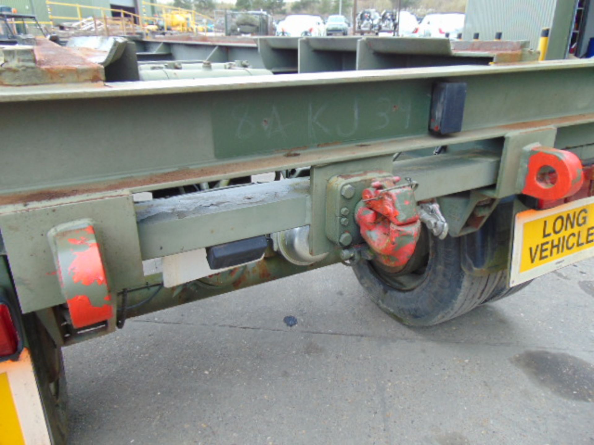 King DB20 2 axle drawbar skeletal trailer - Image 12 of 21