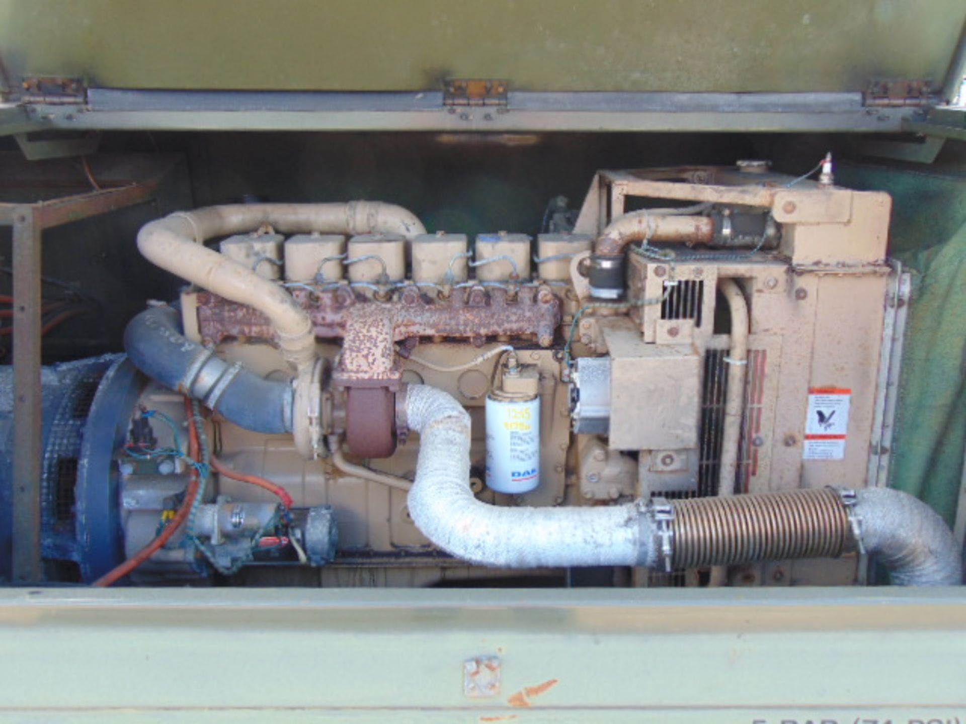 ADE Twin Axle 60 KVA 48KW Aircraft Ground Power Unit c/w Cummins Engine - Image 14 of 22