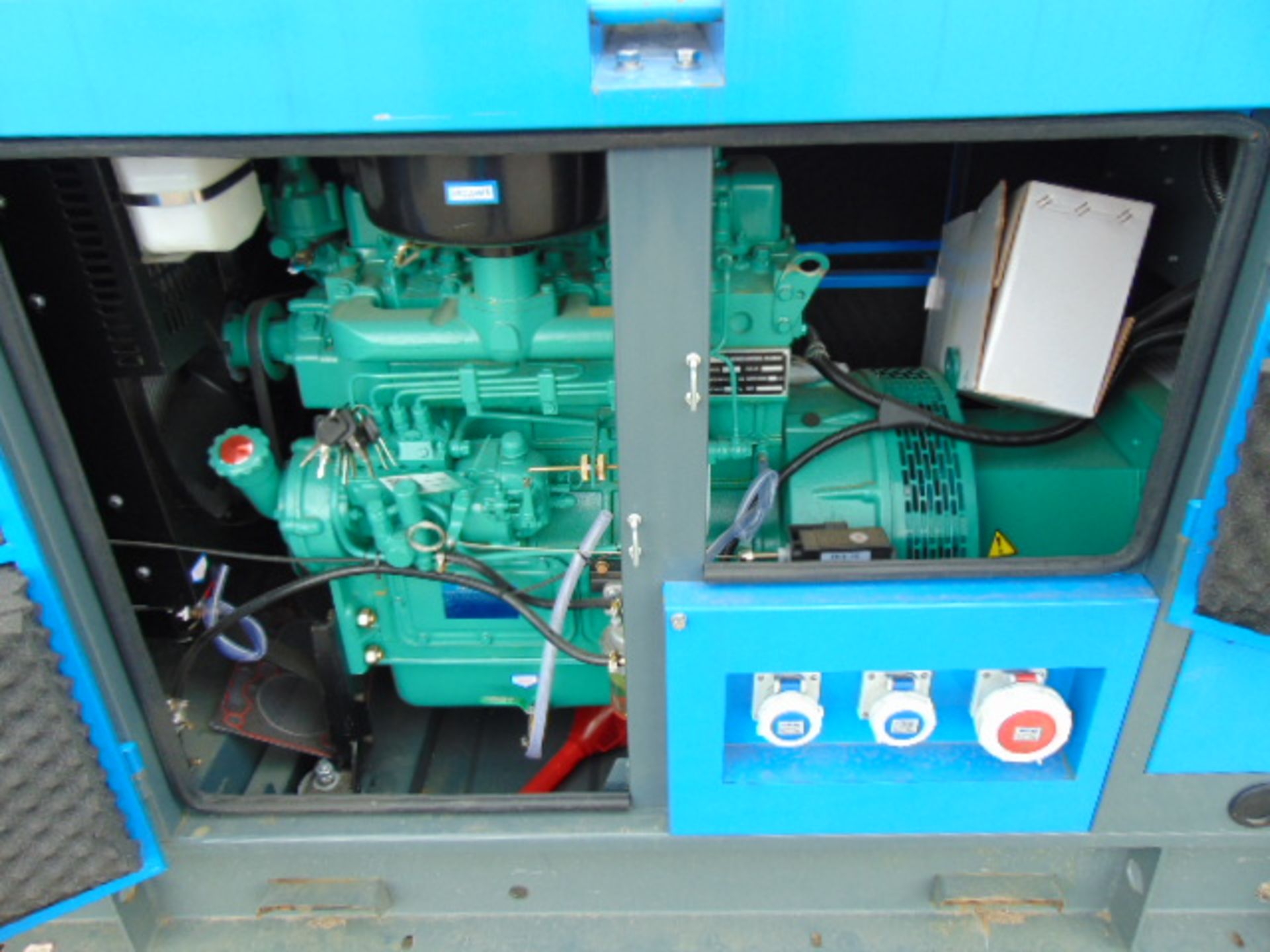 2020 UNISSUED 50 KVA 3 Phase Silent Diesel Generator Set - Image 8 of 18