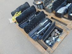 QTY 4 Tractor Accessories and Tool Box