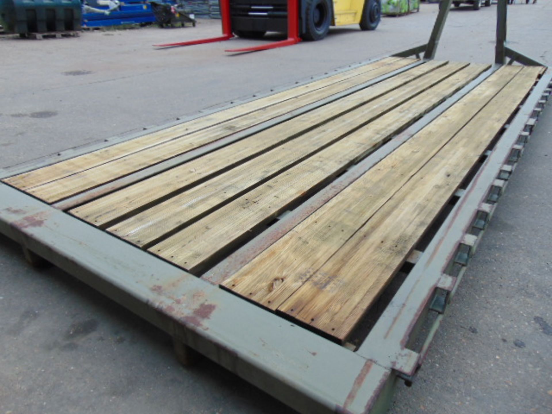 Marshall Engineering 20ft Flat Rack - Image 5 of 10