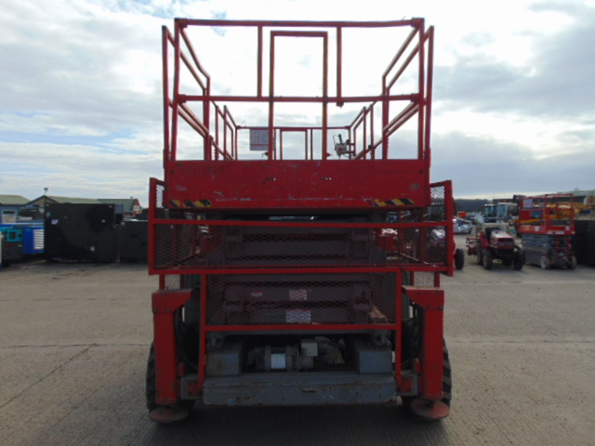 SkyJack SJ8841 Rough Terrain 14.5m Diesel Scissor Lift - Image 10 of 26