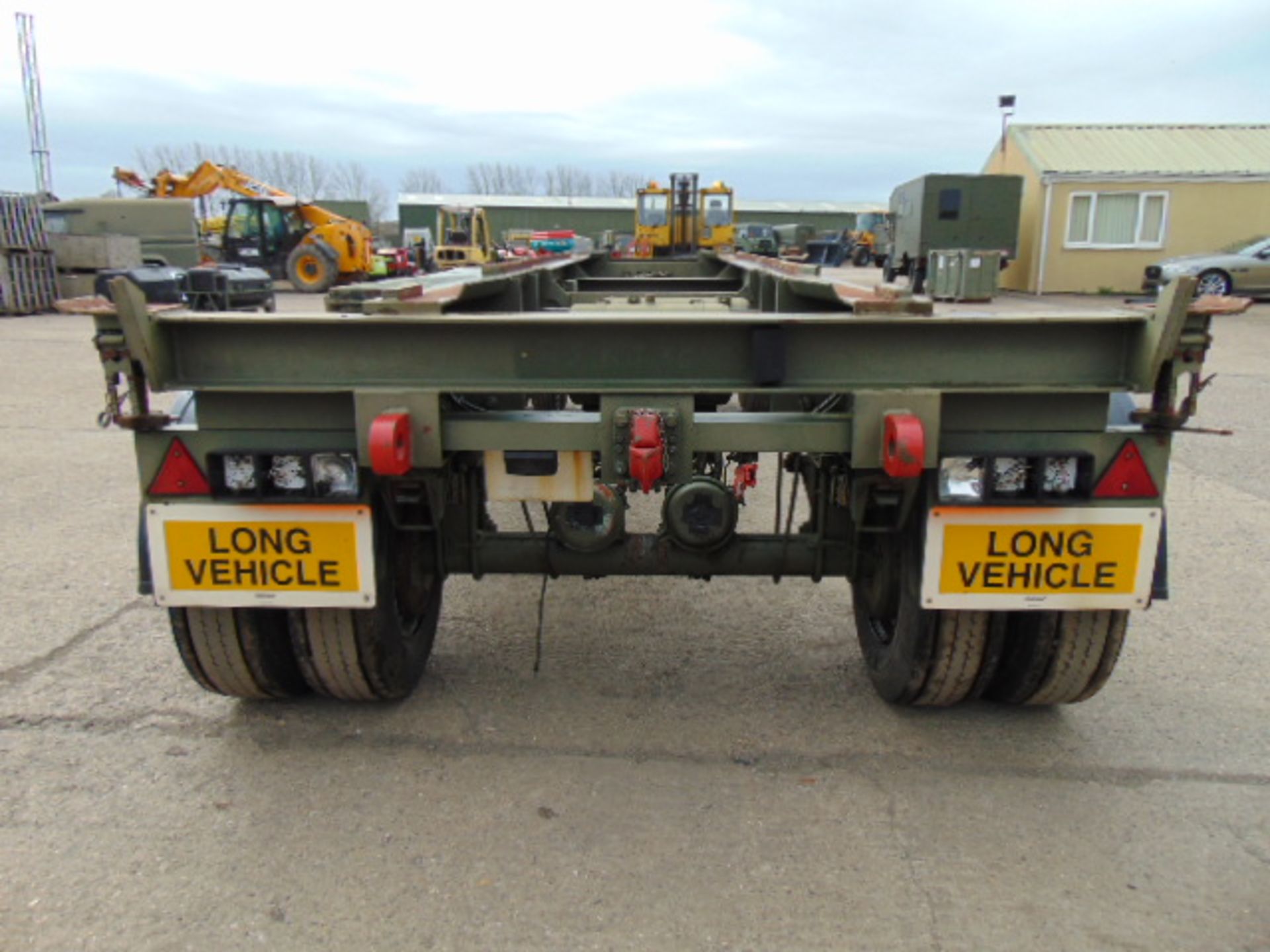 King DB20 2 axle drawbar skeletal trailer - Image 7 of 21