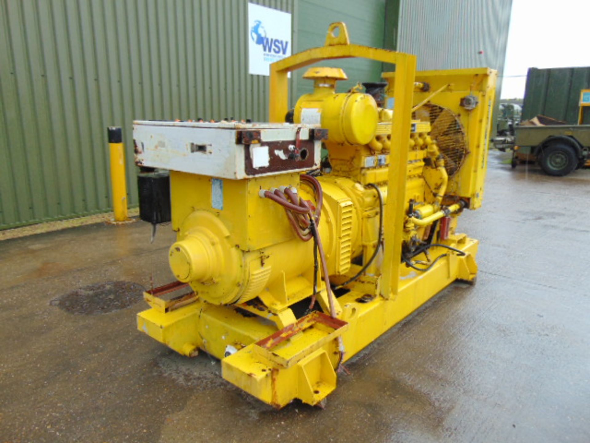 Rolls Royce Diesel Newage Stamford 125KVA Generator with Shannon Power control panel ONLY 141 HOURS! - Image 2 of 23