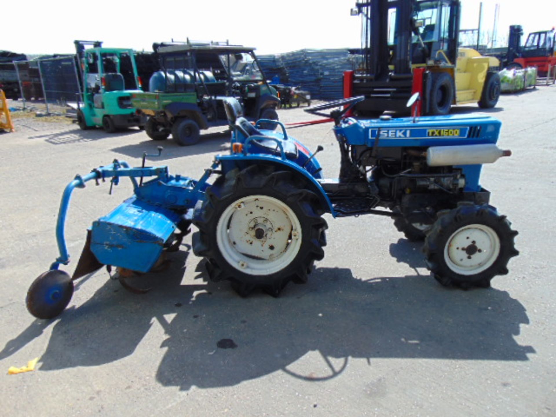 Iseki TX1500 4x4 Compact Tractor c/w Rotavator - Image 4 of 19