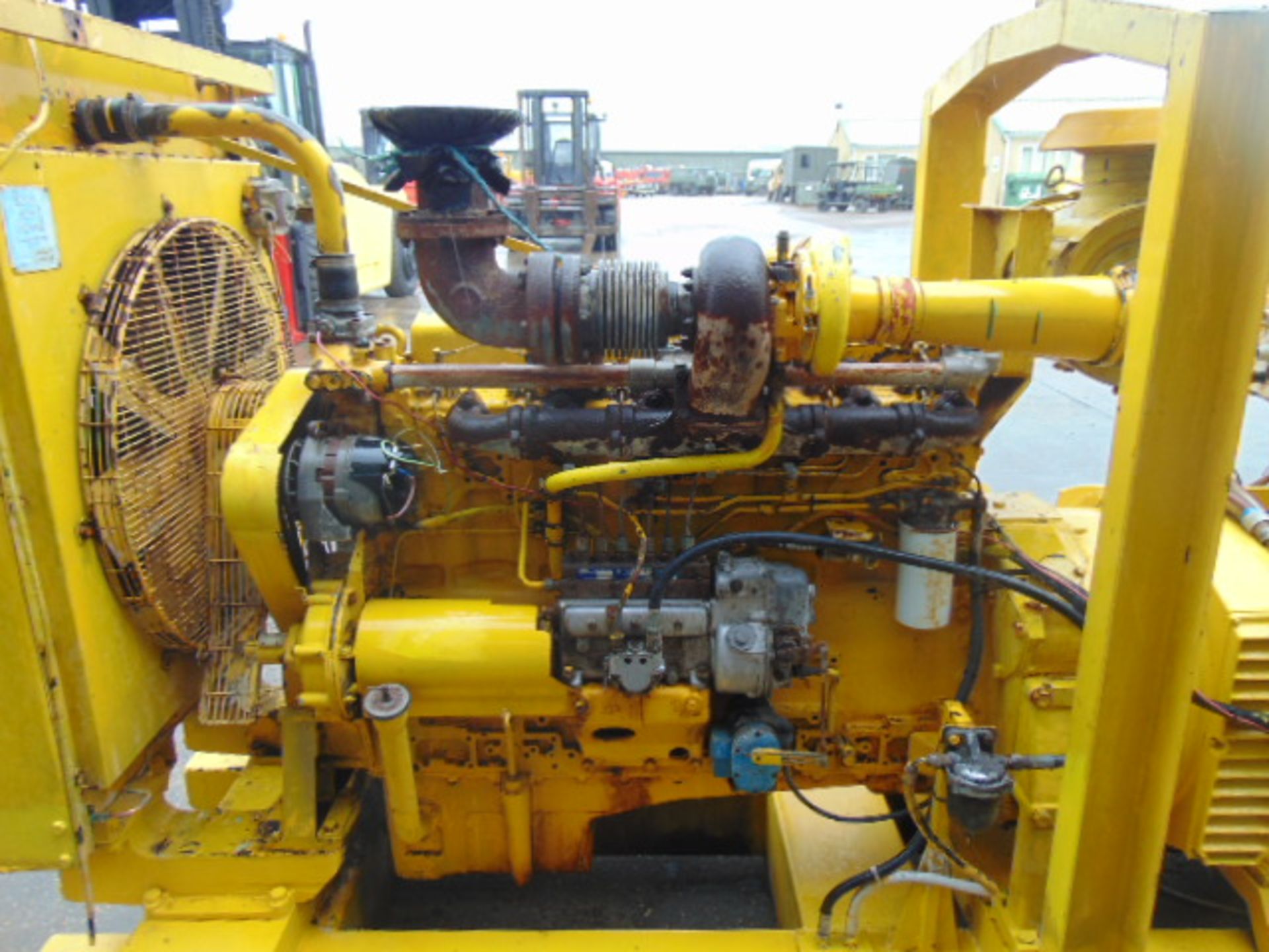 Rolls Royce Diesel Newage Stamford 125KVA Generator with Shannon Power control panel ONLY 141 HOURS! - Image 14 of 23