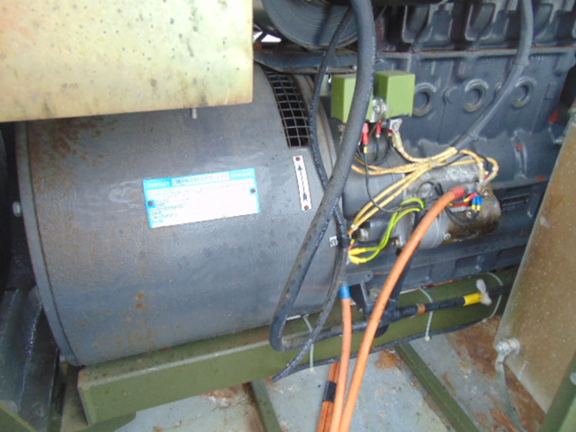 Ex Uk Royal Air Force Trailer Mounted 25 KVA Generator - Image 11 of 15