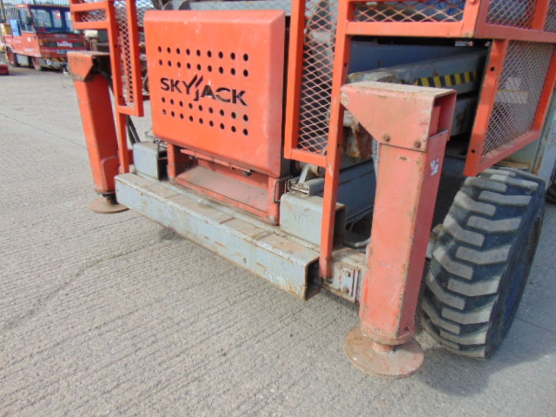 SkyJack SJ8841 Rough Terrain 14.5m Diesel Scissor Lift - Image 12 of 26