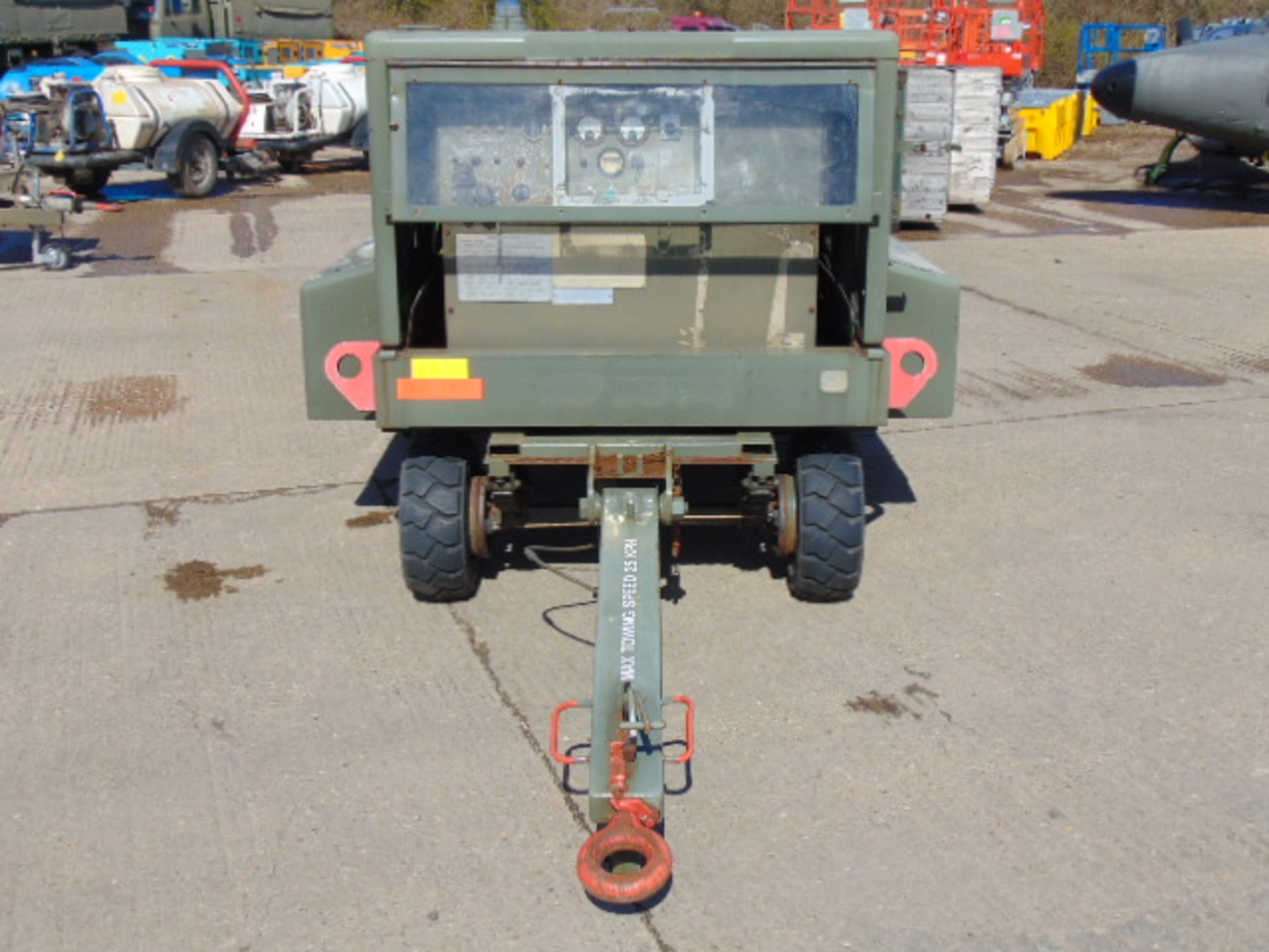 Houchin Twin Axle 60 KVA 48KW Aircraft Ground Power Unit c/w Cummins Engine - Image 2 of 21