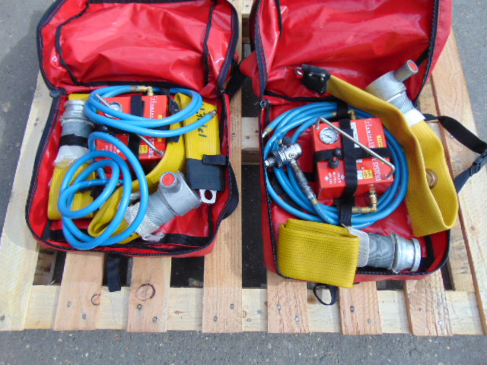 QTY 2 x Premier Lifeline Hose Inflation Systems