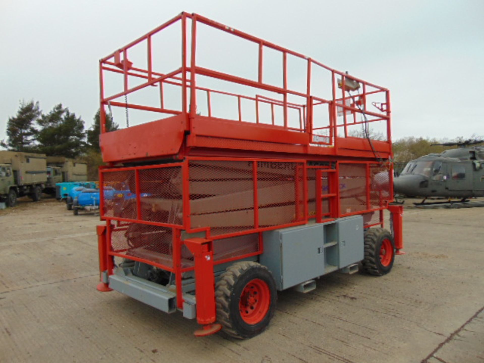 SkyJack SJ9250 Rough Terrain 17.2m Diesel Scissor Lift - Image 2 of 24