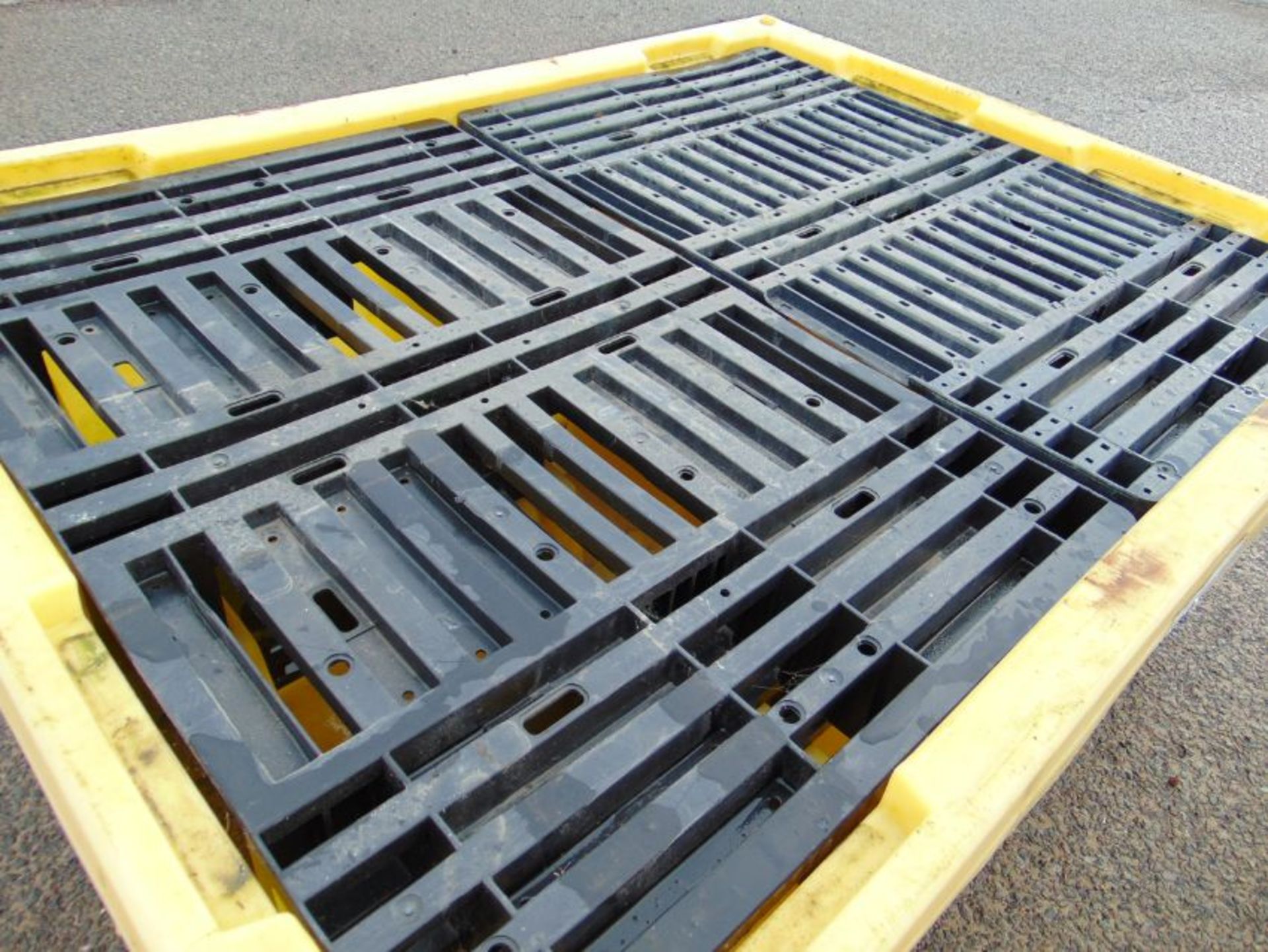 Bunded Double Container Spill Pallet