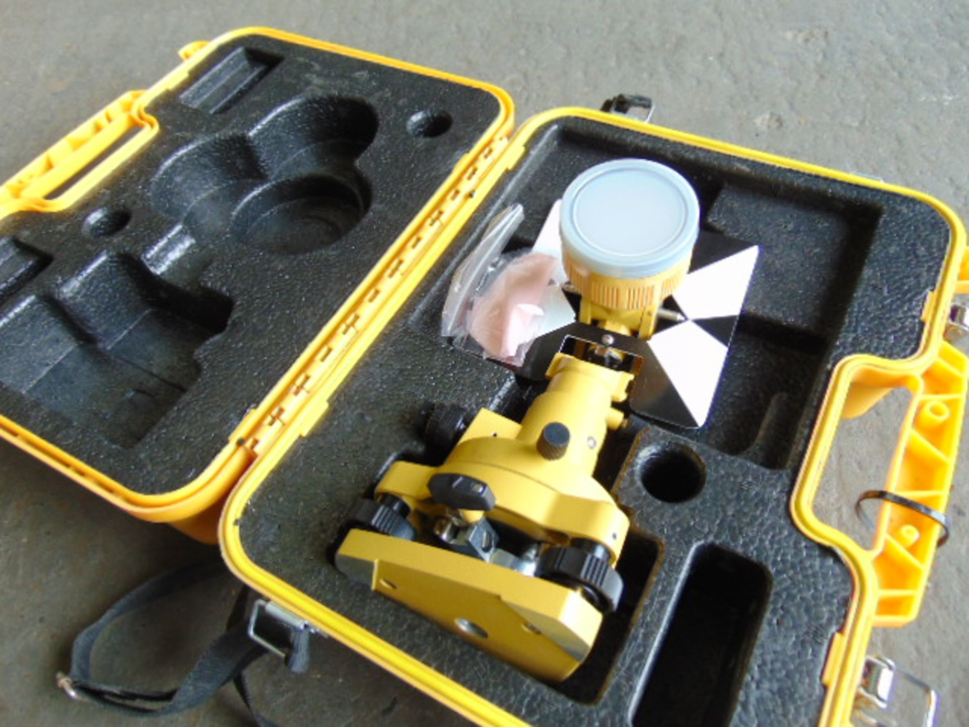 Surveyors Theodolite Reflector equipment c/w Transit Case