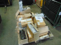 1X PALLET OF AFV SPARES INC DASH PANELS, CONTROL BOXES, ETC