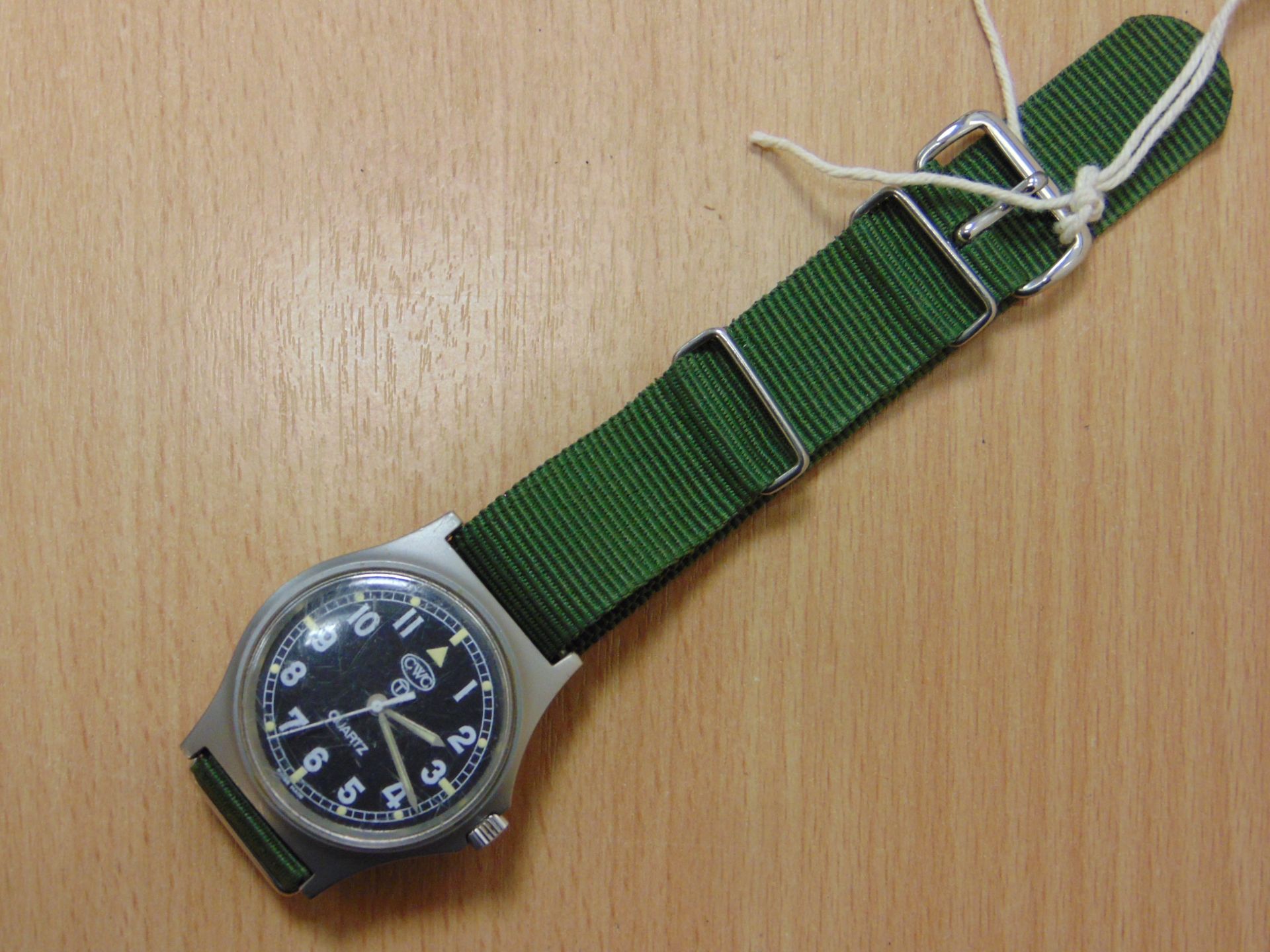 VERY NICE CWC W10 BRITISH ARMY SERVICE WATCH NATO MARKED DATED 1997 - Image 2 of 8