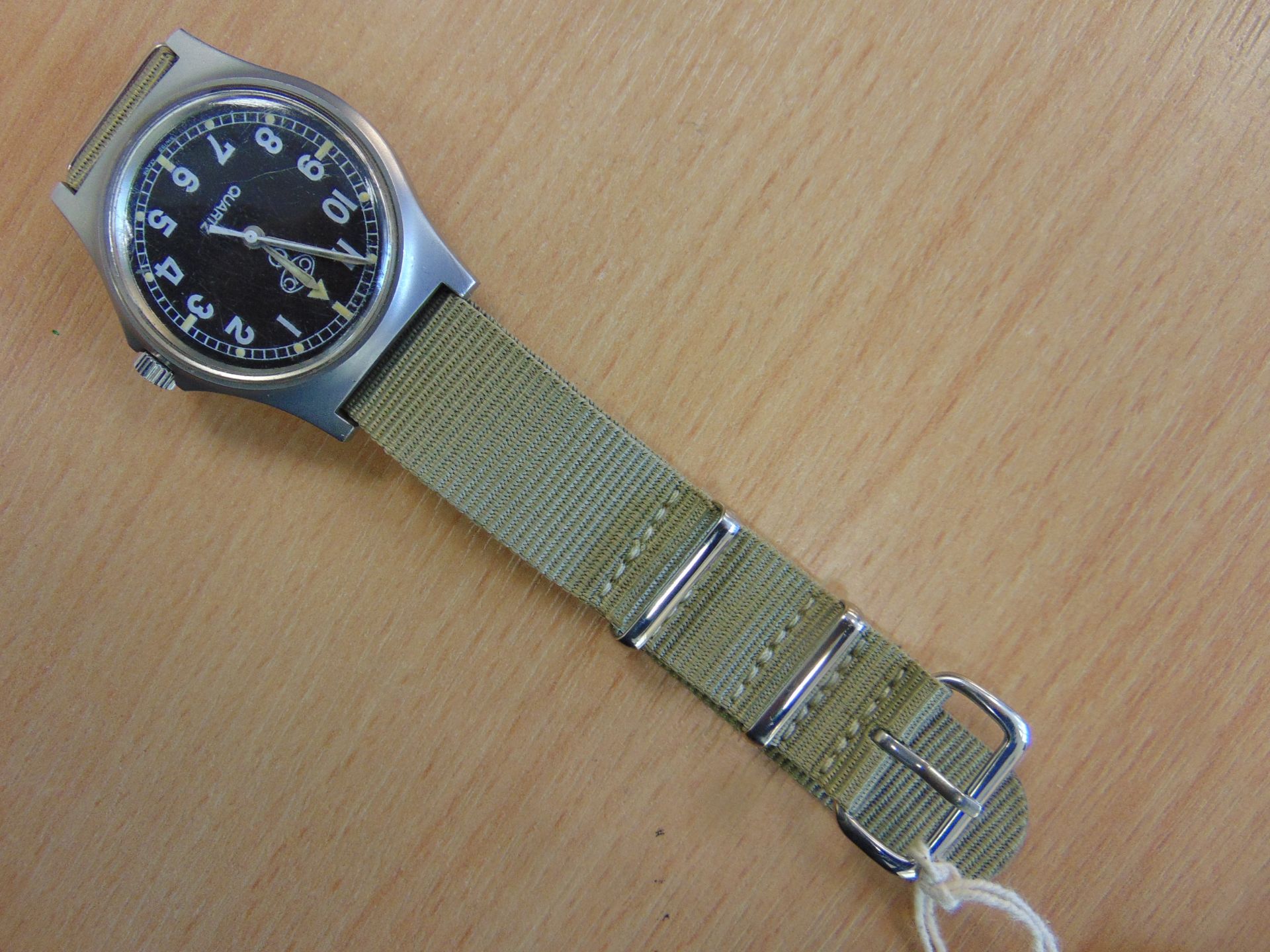 VERY NICE CWC W10 SERVICE WATCH WATER PROOF TO 5 ATM NATO MARKED DATED 2006