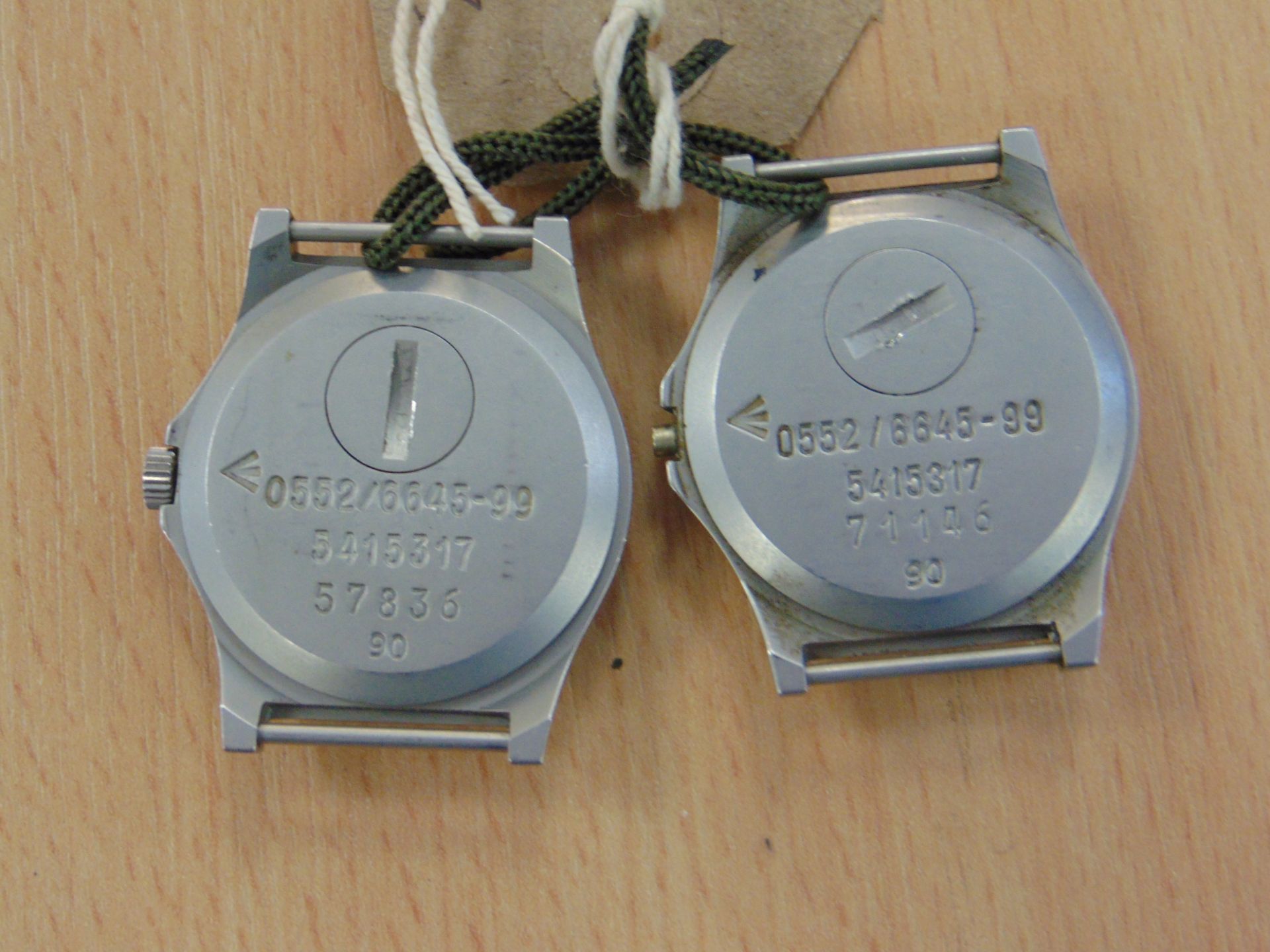 2X 0552 ROYAL MARINES ISSUE SERVICE WATCHES NATO MARKED DATED 1990 - Image 7 of 11