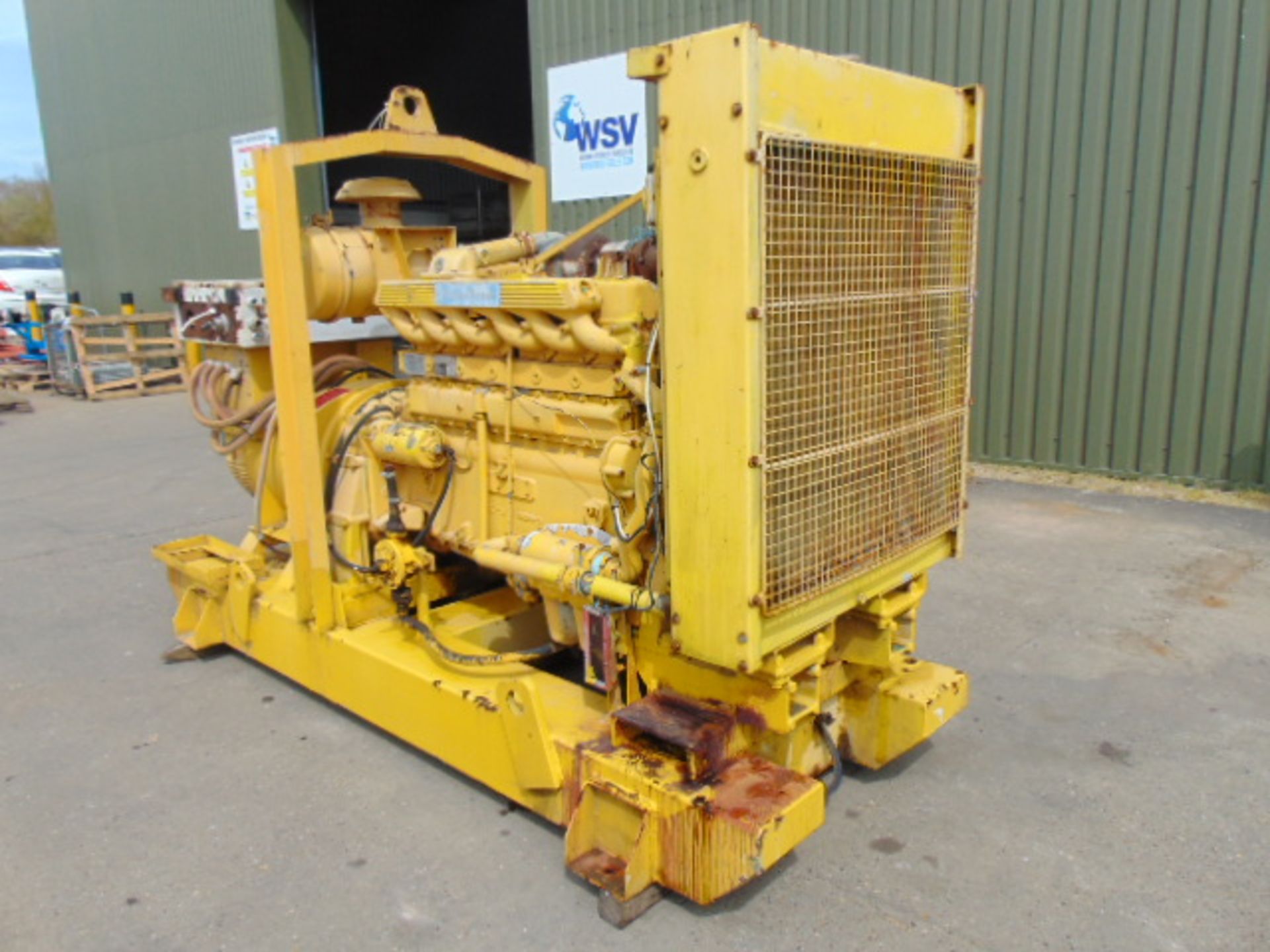 Rolls Royce Diesel Powered Newage Stamford 125KVA Generator with control panel ONLY 280 HOURS! - Image 2 of 21