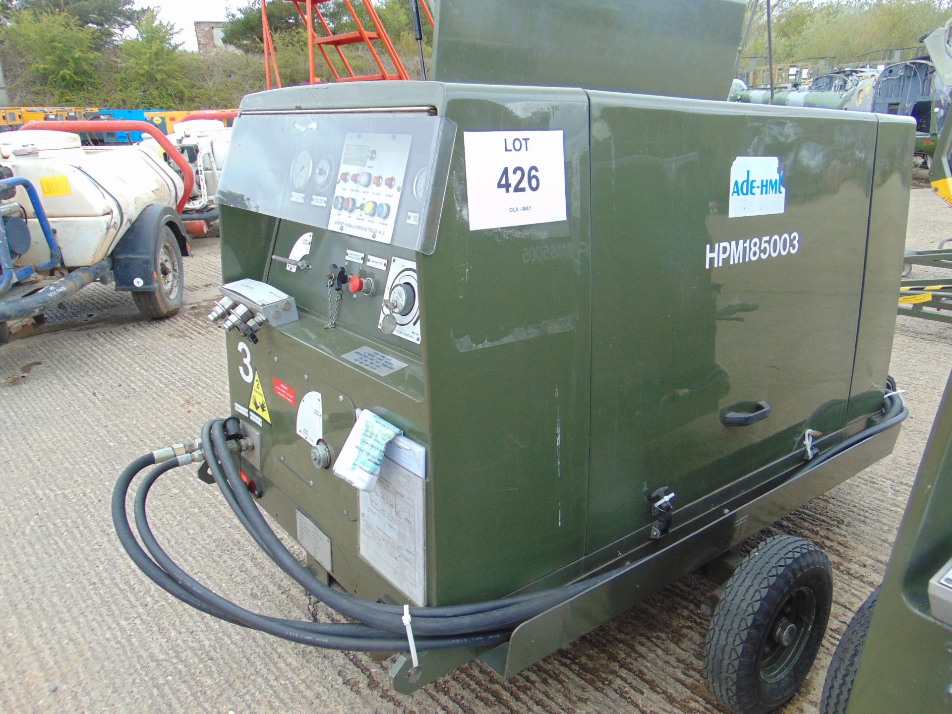 ADE-HLM LTD HST MK18 (HTE240) HYDRAULIC POWER TROLLEY