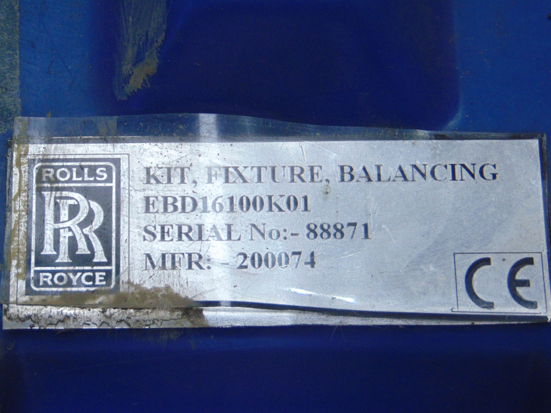 ROLLS ROYCE KIT FIXTURE BALANCING IN TRANSIT CASE - Image 4 of 6