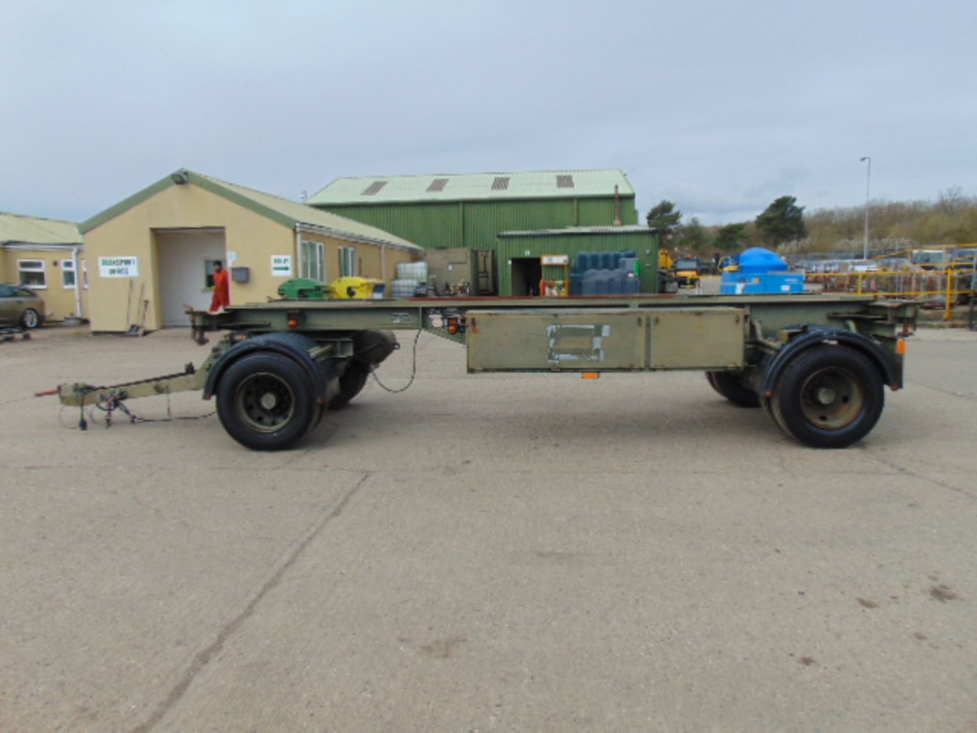 King DB20 2 axle drawbar skeletal trailer - Image 6 of 21