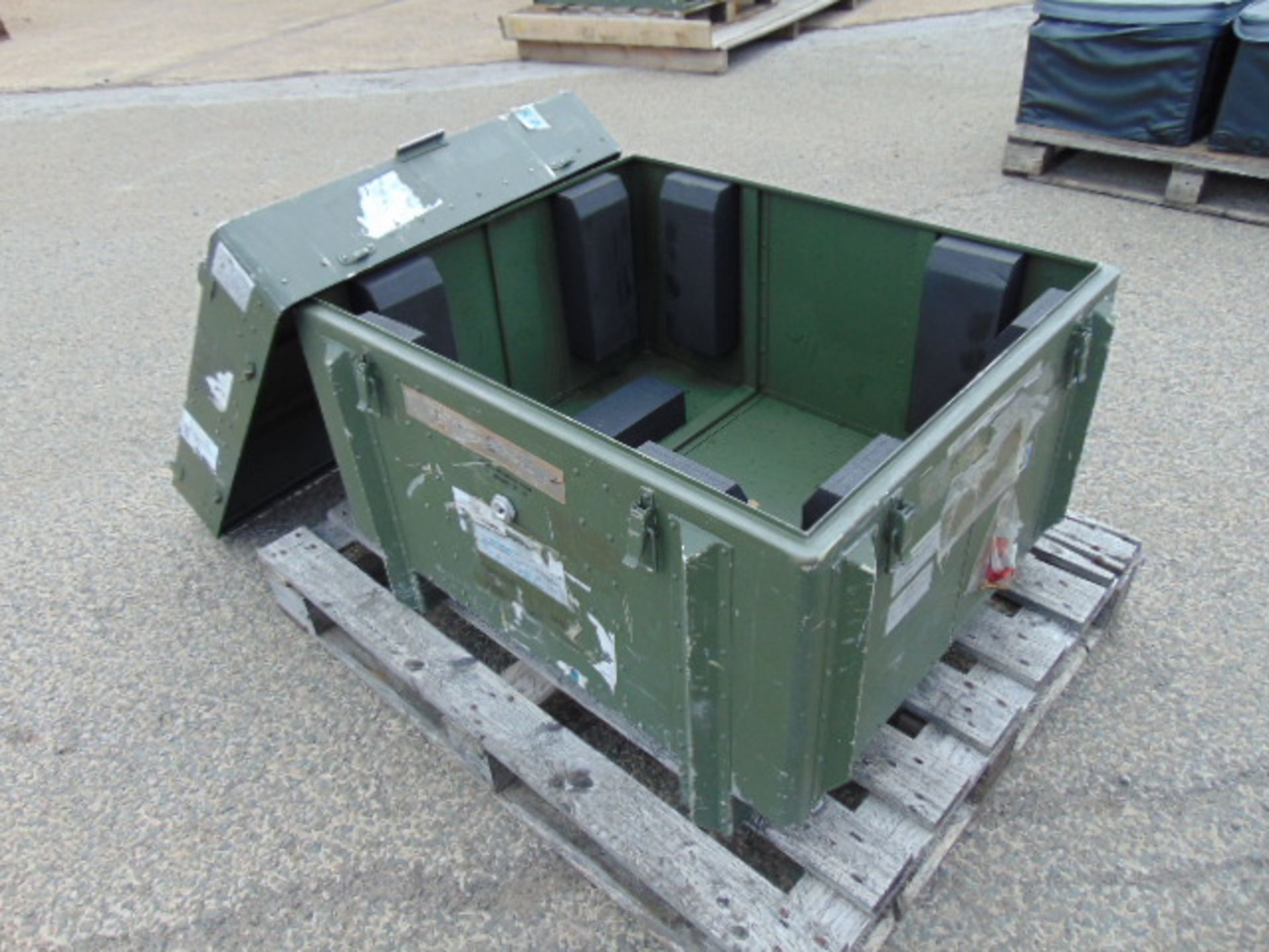 Large Heavy Duty Secure Storage Box as shown