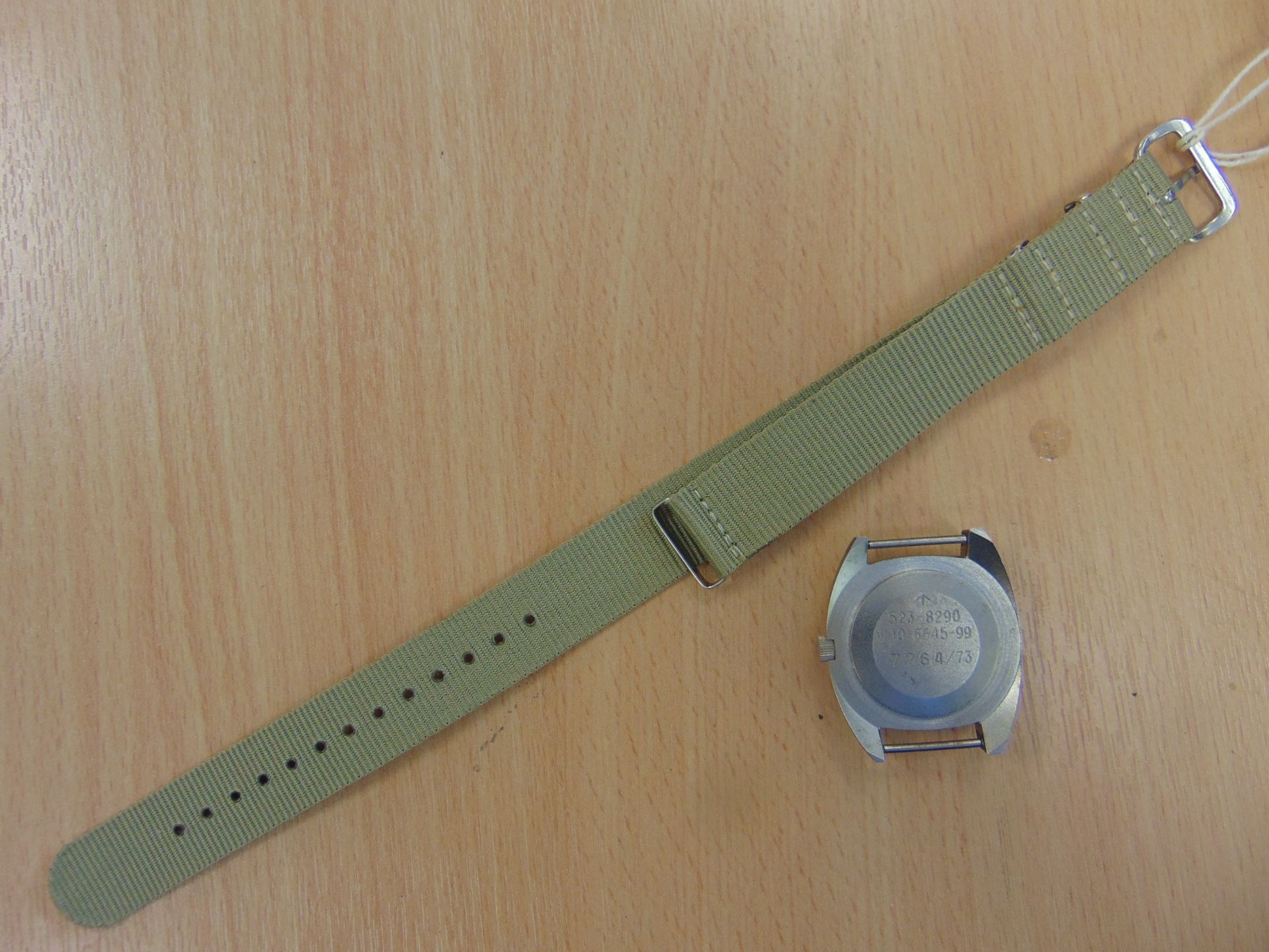 V.V. RARE UNISSUED HAMITON WIND UP W10 SERVICE WATCH NATO MARKINGS DATED 1973 - Image 7 of 8