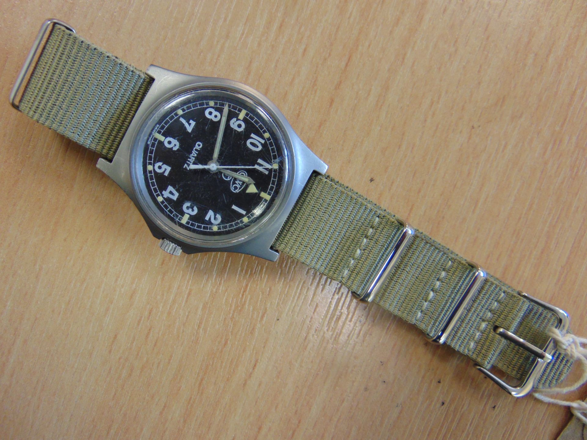 CWC W10 SERVICE WATCH NATO MARKED DATED 1997 - NEW BATTERY/STRAP - Image 2 of 11