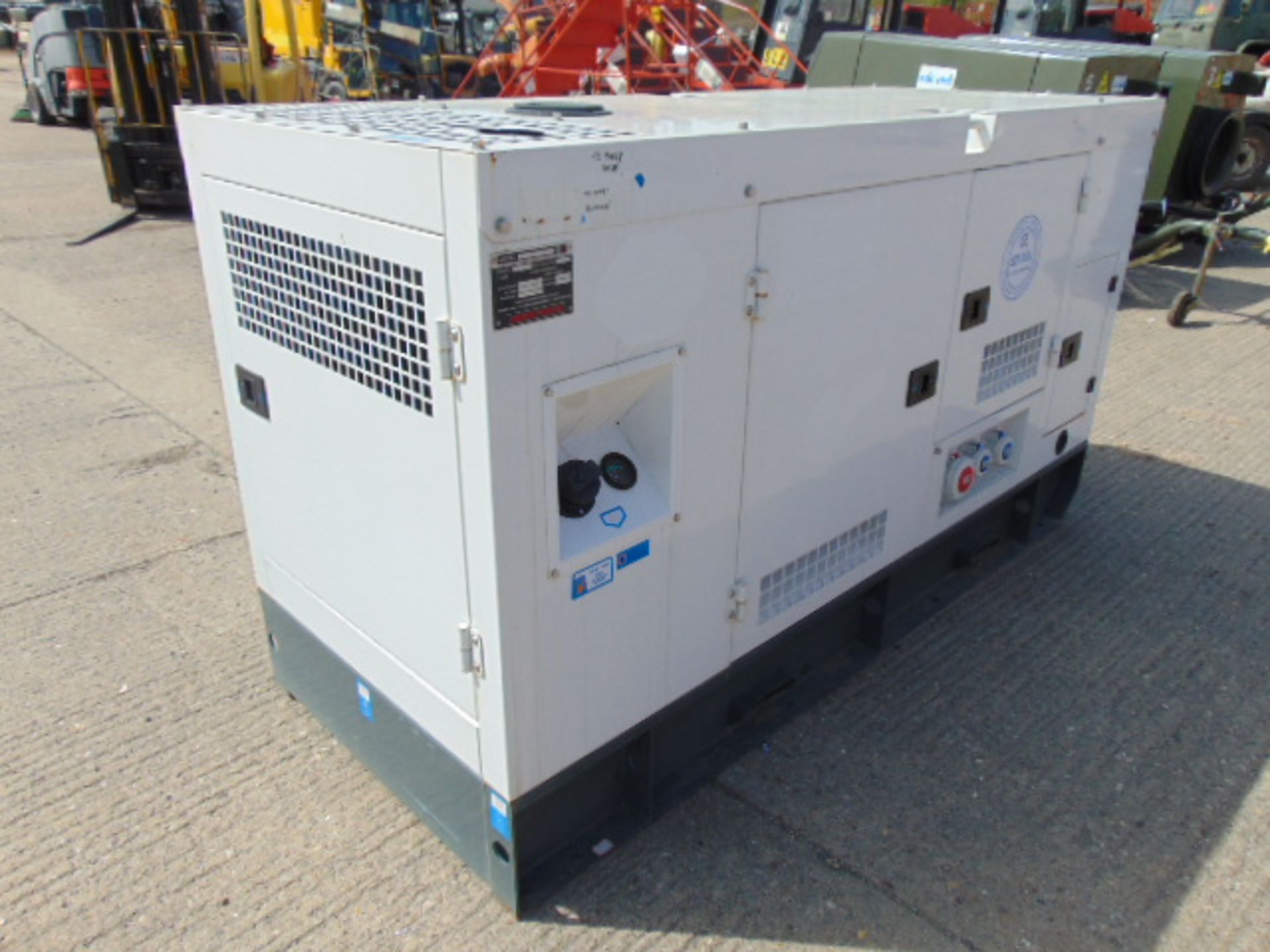 2020 UNISSUED 70 KVA 3 Phase Silent Diesel Generator Set. This generator is 3 phase 380 volt 50 Hz - Image 6 of 16