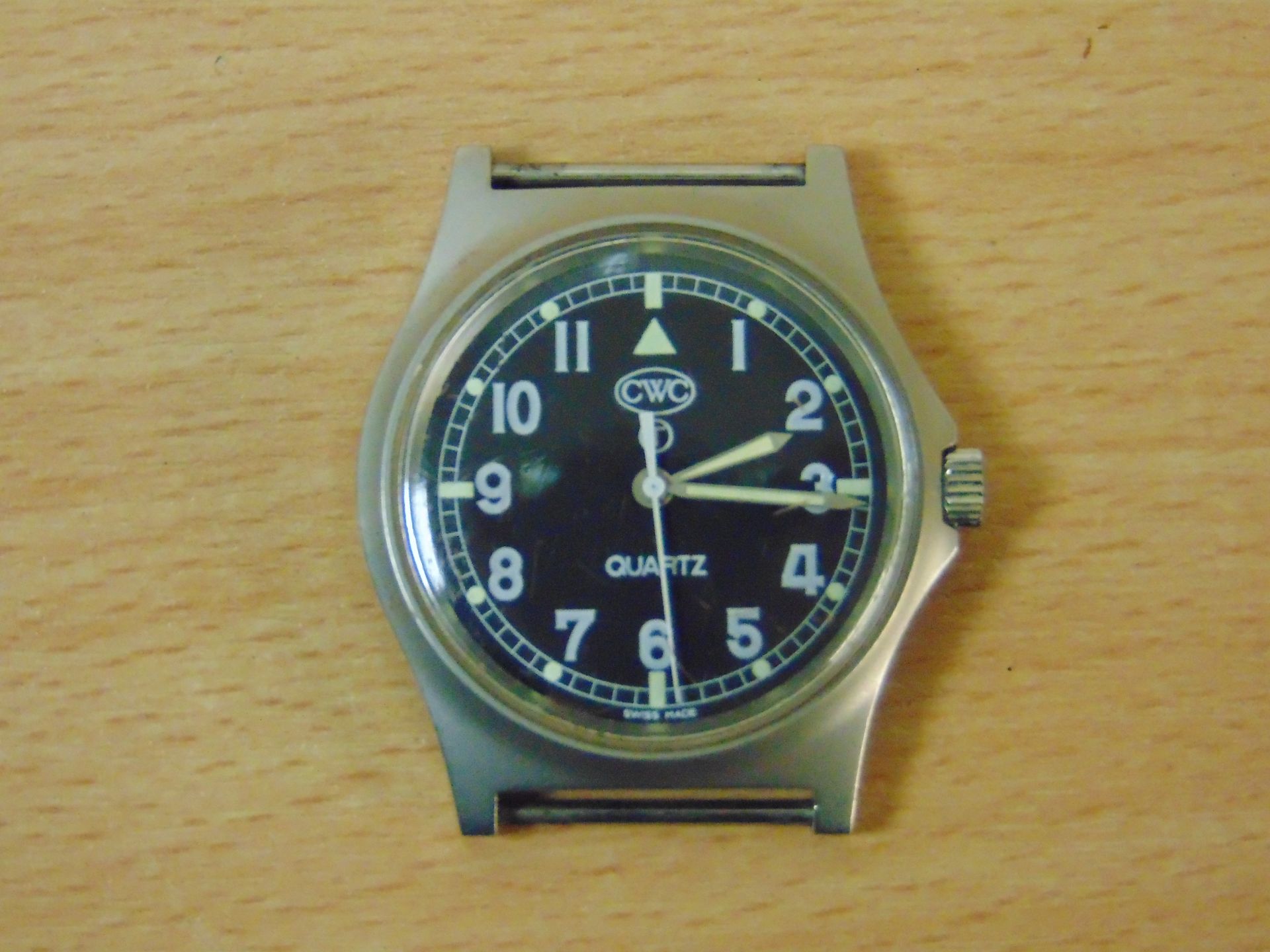 VERY RARE 0552 CWC ROYAL MARINES ISSUE SERVICE WATCH DATE 1989 (GULF WAR) - Image 2 of 9