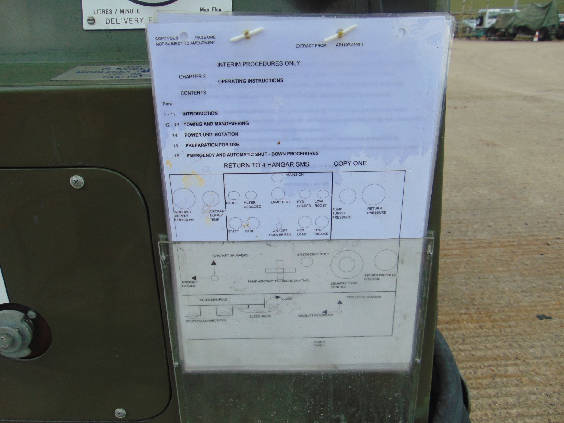 ADE-HML LTD HST MK18 (HTE240) HYDRAULIC POWER TROLLEY - Image 8 of 8