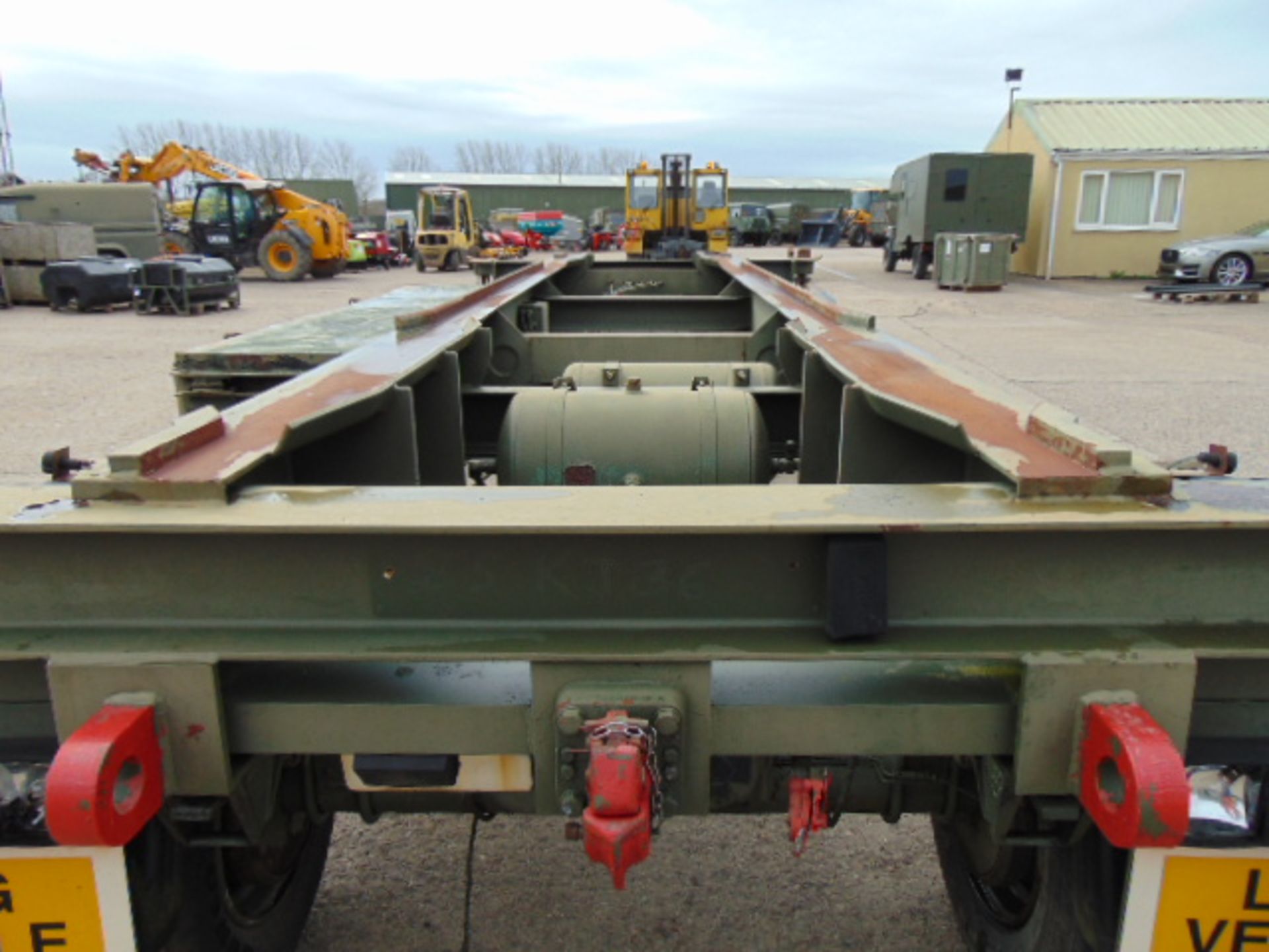 King DB20 2 axle drawbar skeletal trailer - Image 10 of 21