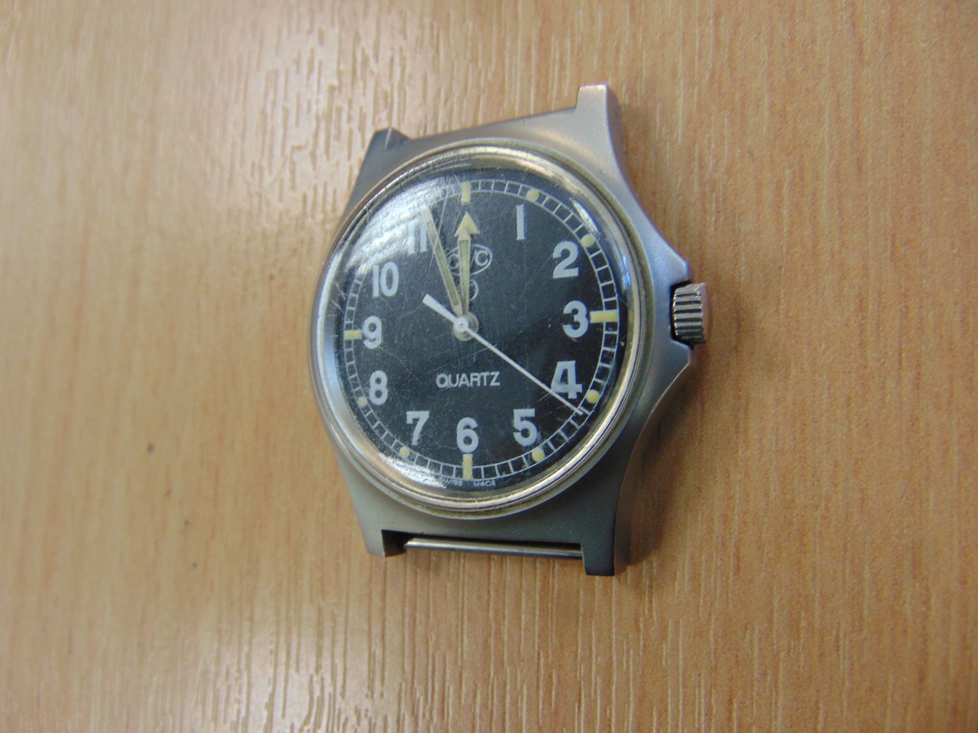 VERY NICE CWC W10 SERVICE WATCH WATER PROOF TO 5 ATM NATO MARKED DATED 2006 - Image 8 of 12