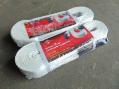 2 x Recovery Straps NEW UNUSED