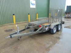 Indespension 2.7 Tonne Twin Axle Plant Trailer c/w Ramps