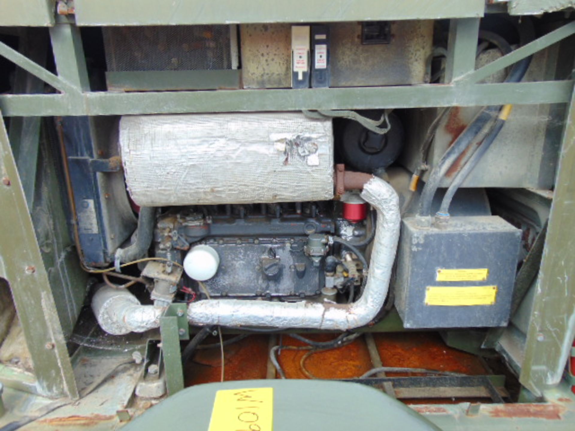 Ex Uk Royal Air Force Trailer Mounted 25 KVA Generator - Image 10 of 13