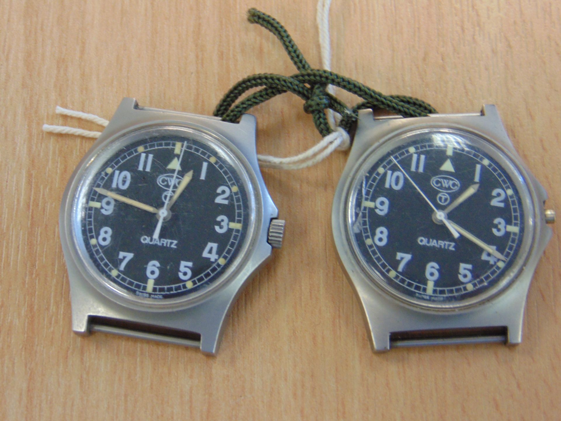 2X 0552 ROYAL MARINES ISSUE SERVICE WATCHES NATO MARKED DATED 1990 - Image 3 of 11