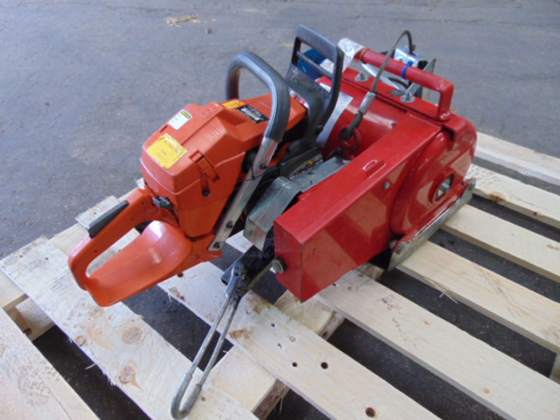 Husqvarna 371XP portable forestry Winch/Chainsaw - Image 4 of 8