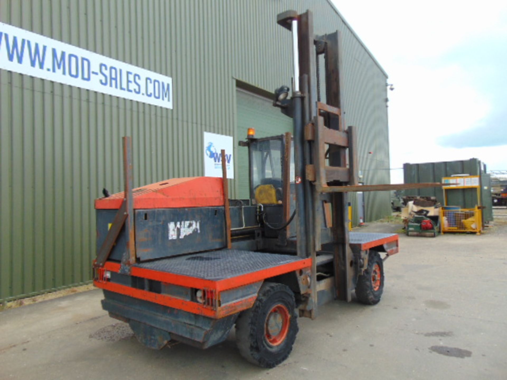 Linde S50 Sideloader Diesel Forklift - Image 5 of 15