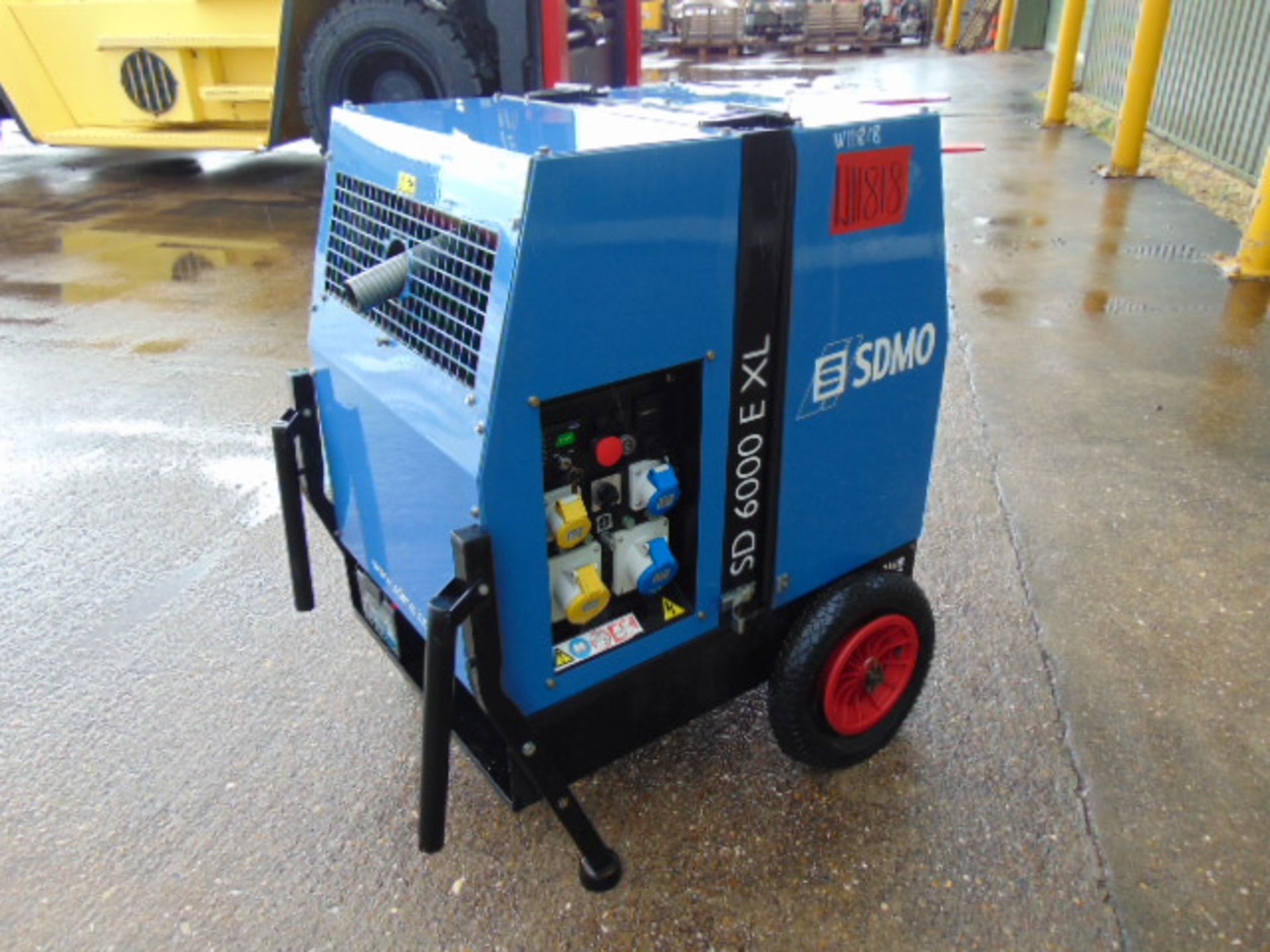 SDMO SD 6000EXL 6 KVA Yanmar Diesel Silenced Generator