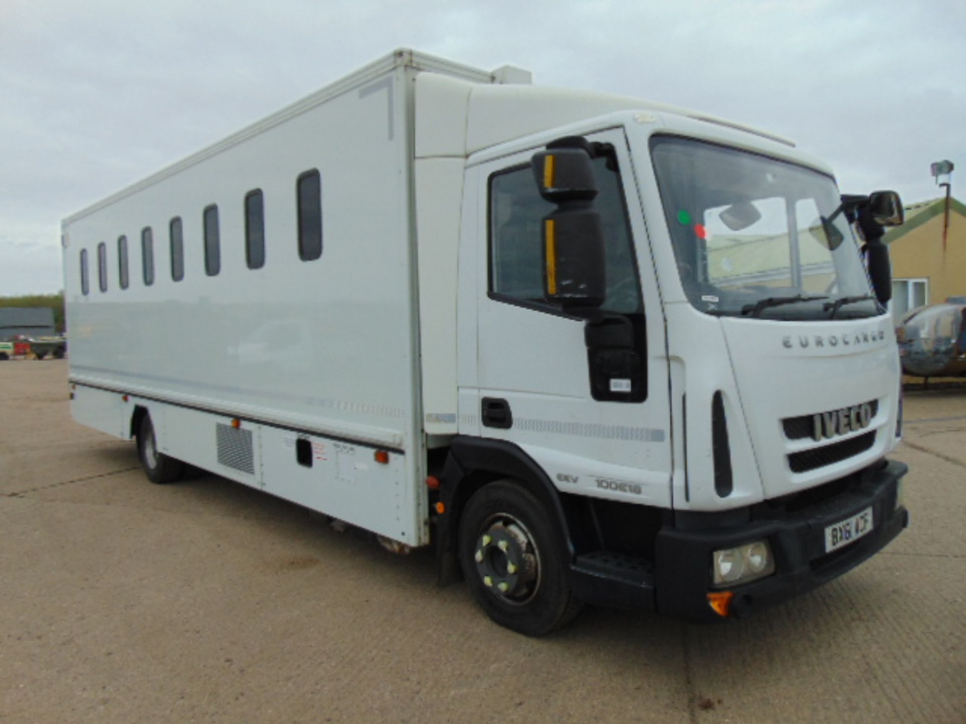 2011 Iveco Eurocargo 100E18 Day Cab Box Van 4x2 3.9L Diesel - Prison/Secure Transport Vehicle