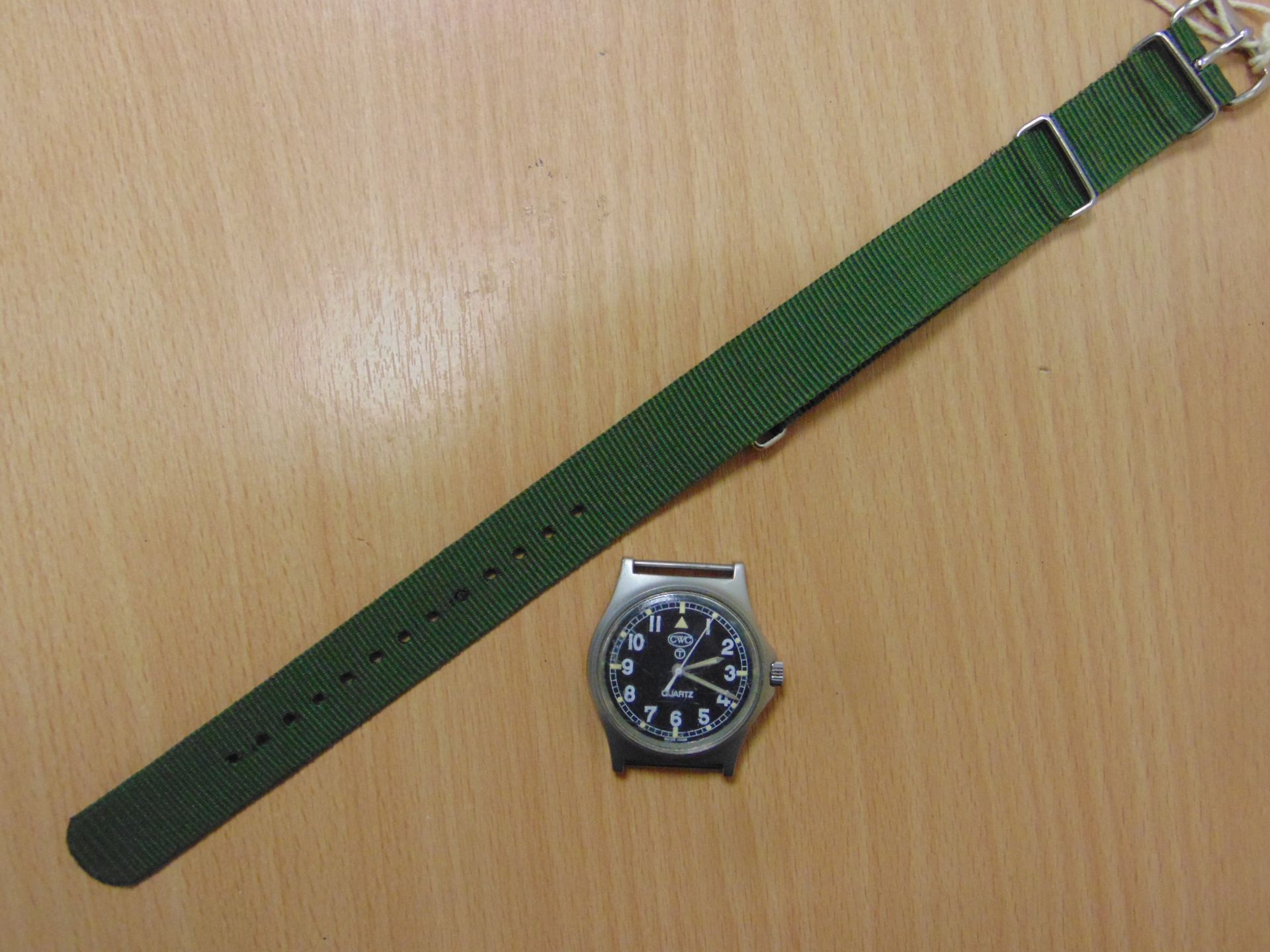 VERY NICE CWC W10 BRITISH ARMY SERVICE WATCH NATO MARKED DATED 1997 - Image 8 of 8