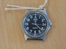 VERY RARE CWC 0552 ROYAL MARINES ISSUE SERVICE WATCH NATO MARKINGS DATED 1990 ** GULF WAR**