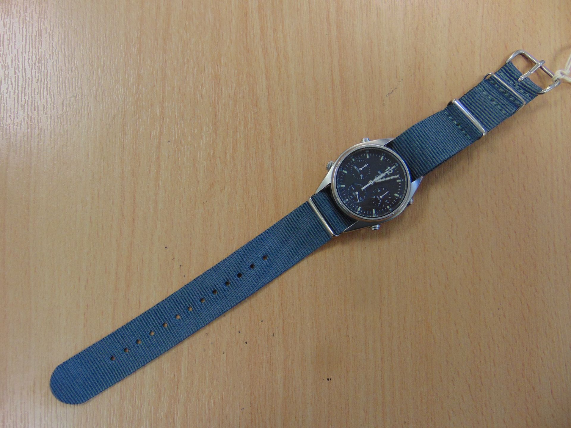 SEIKO GEN 1 PILOTS CHRONO RAF ISSUE Watch NATO MARKINGS DATED 1990 - Image 8 of 10