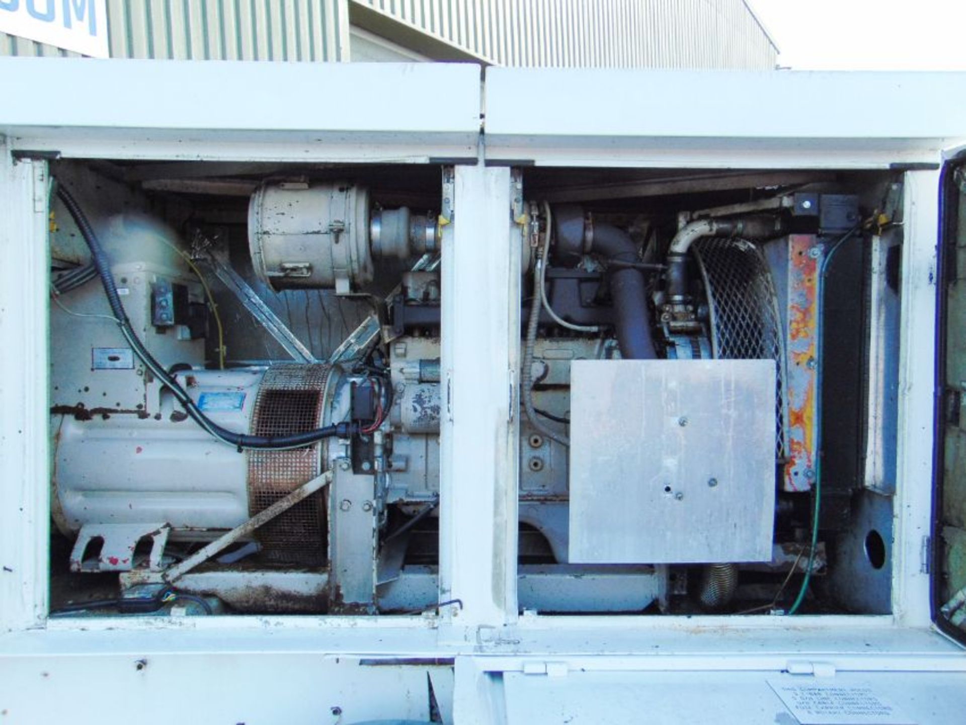 Trailer Mounted Containerised 130 KVA Mecc Alte Diesel Generator - Image 12 of 20