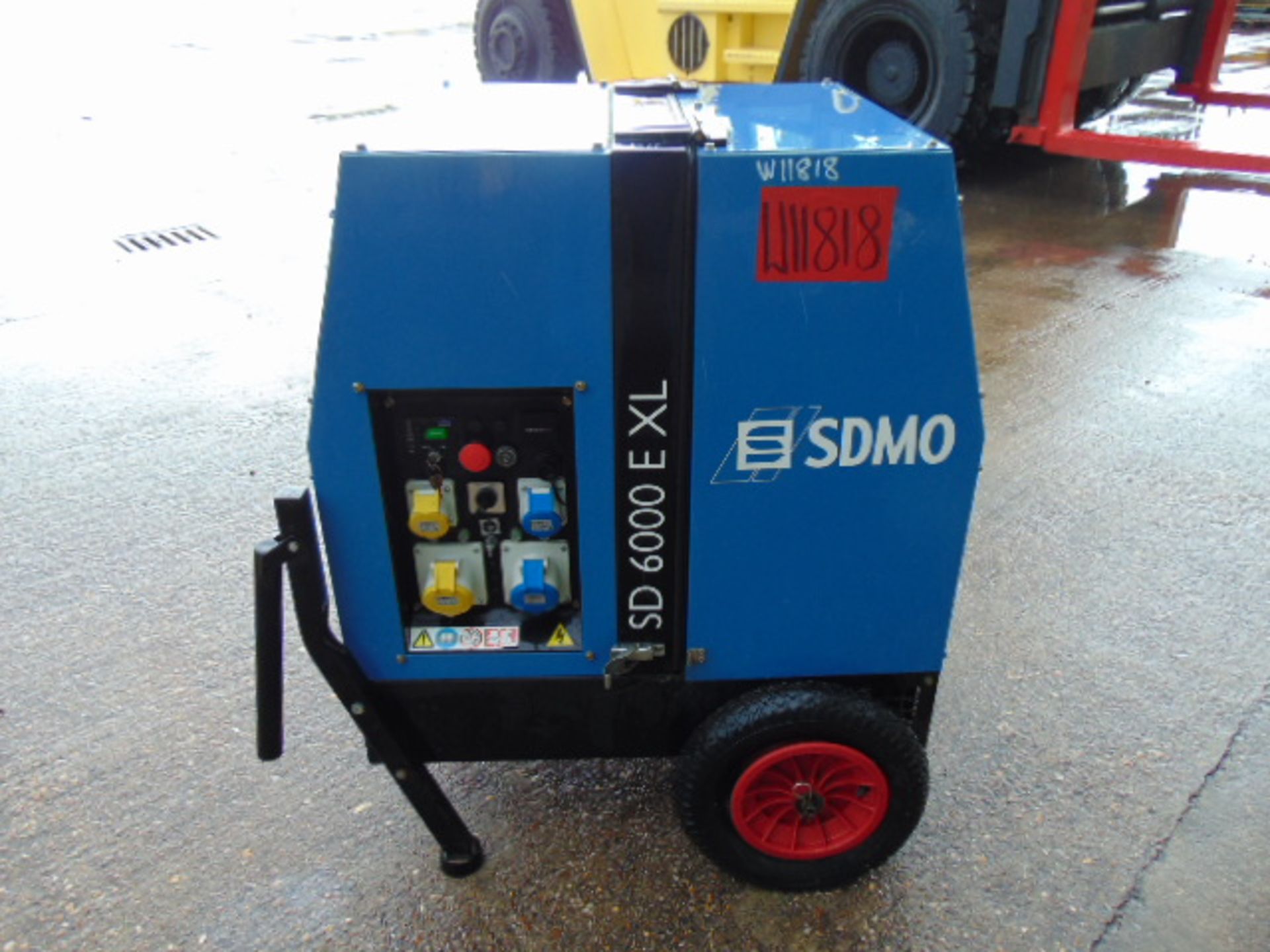 SDMO SD 6000EXL 6 KVA Yanmar Diesel Silenced Generator - Image 2 of 11