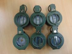 6X BRITISH ARMY FRANCIS BAKER M88 COMPASSES